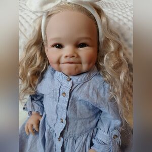 Realistic Reborn Style Toddler Girl Doll Collectable Therapy Kids Toy